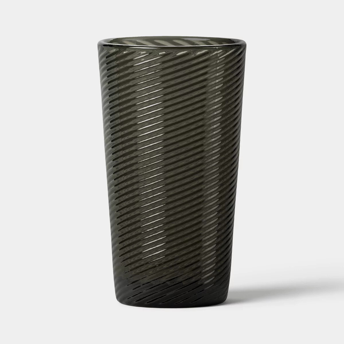 14.9 fl oz Glass Swirl Restful Tumbler Green - Threshold™ | Target