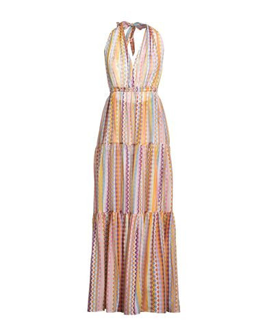 Missoni Woman Maxi dress Light pink Size 4 Cotton, Silk | YOOX (US)