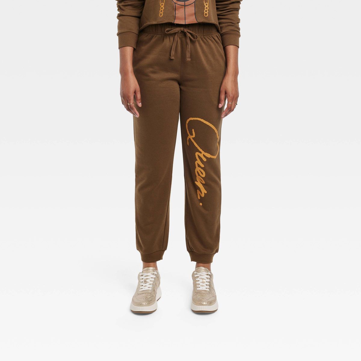 Black History Month Adult Legendary Rootz Queen Joggers - Brown | Target
