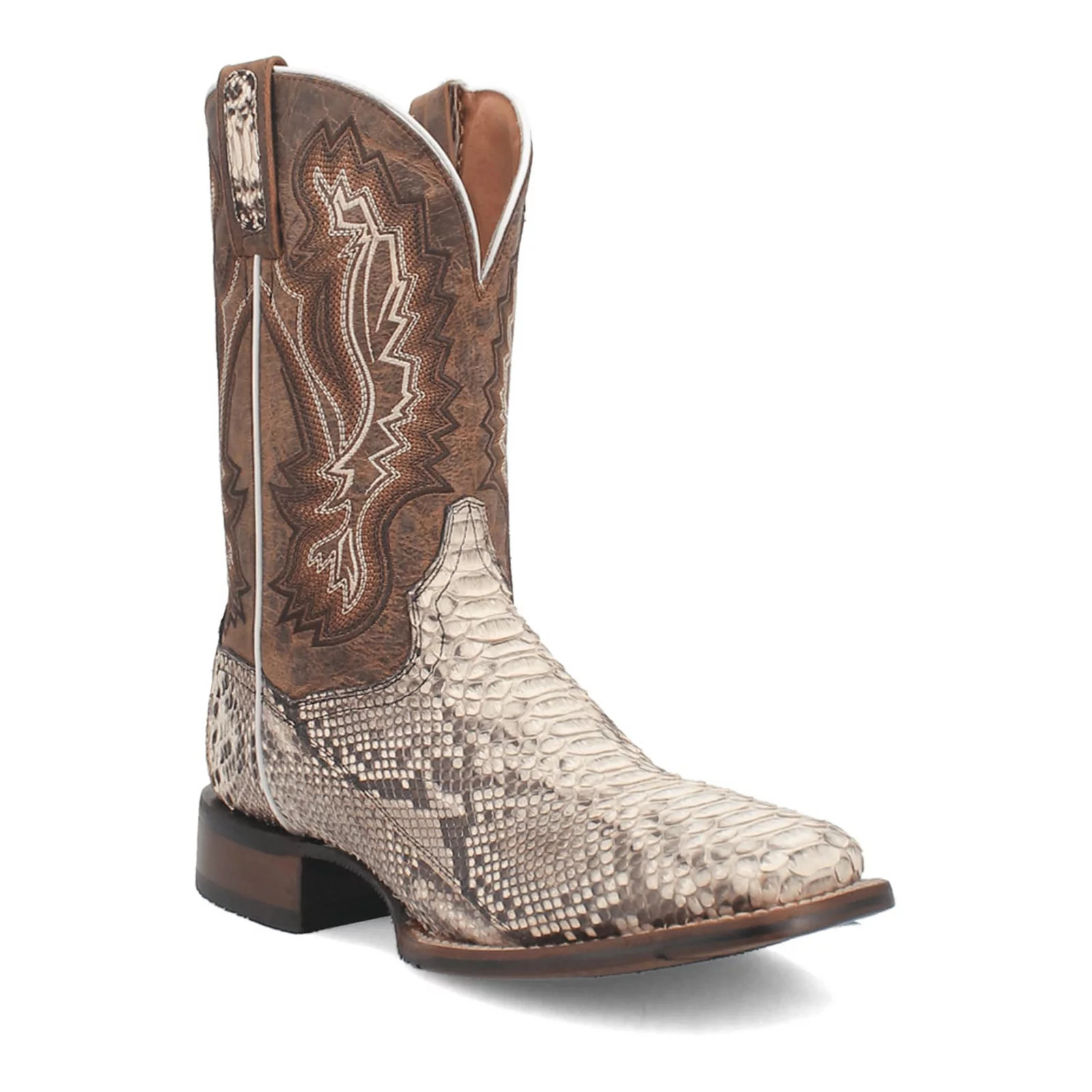 Dan Post Men's Brutus Python Cowboy Boots, Size: 9, Naturalbrown | Kohl's