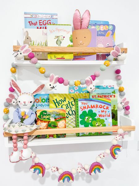 Bookshelf
Kids room
Toddler bookshelf
Easter
St.Patrick's day
Children's books
Kids bookshelf

#LTKkids #LTKhome #LTKfamily