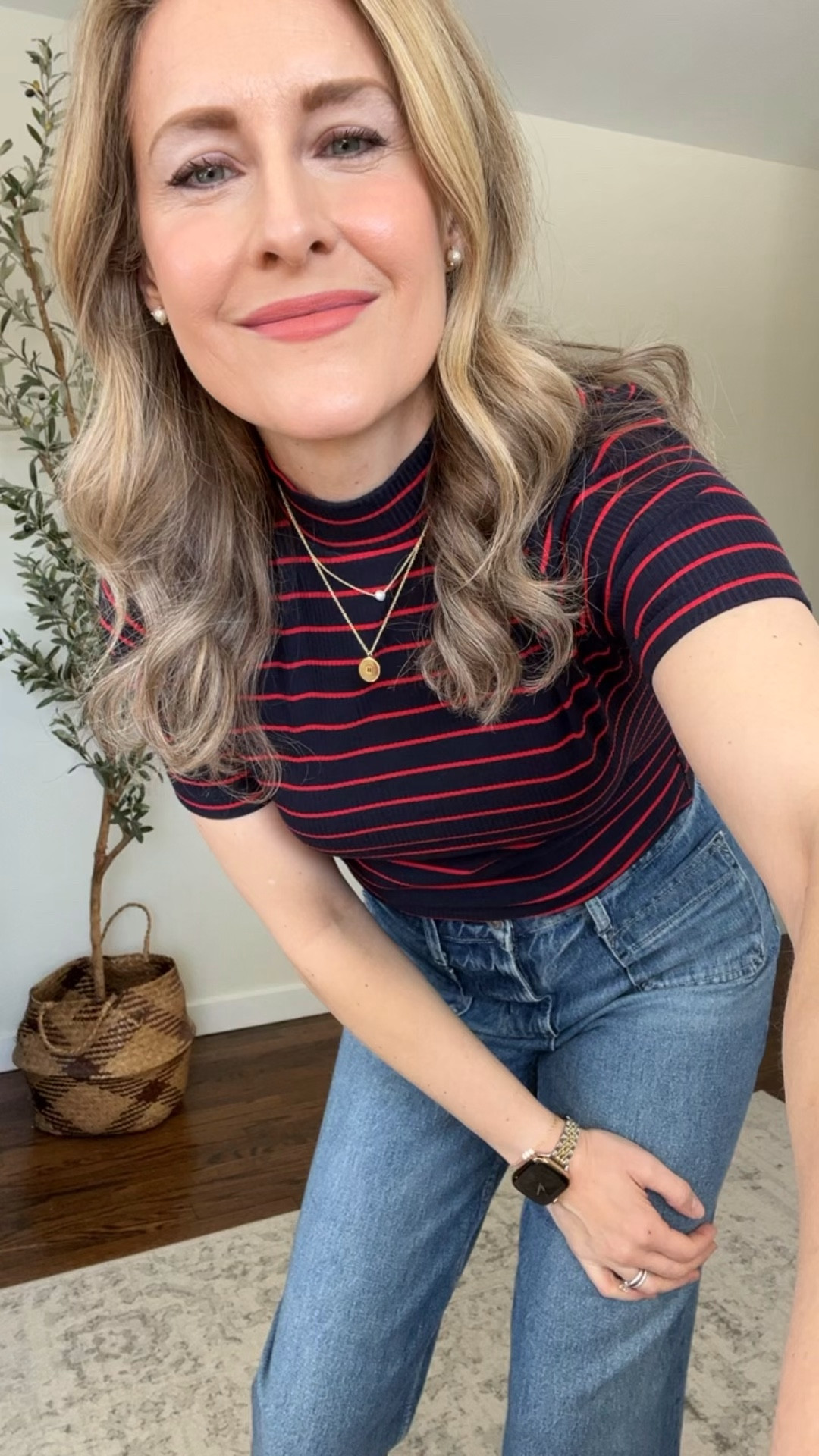 Sorry to be dramatic but Walmart clearance is really good right now! I paid $4 for this top in store, I think it’s $7 online right now. The neck hole is tight when you’re putting it on but then it’s fine once you get it over your head. I got a small. #walmartfashion 

#LTKOver40