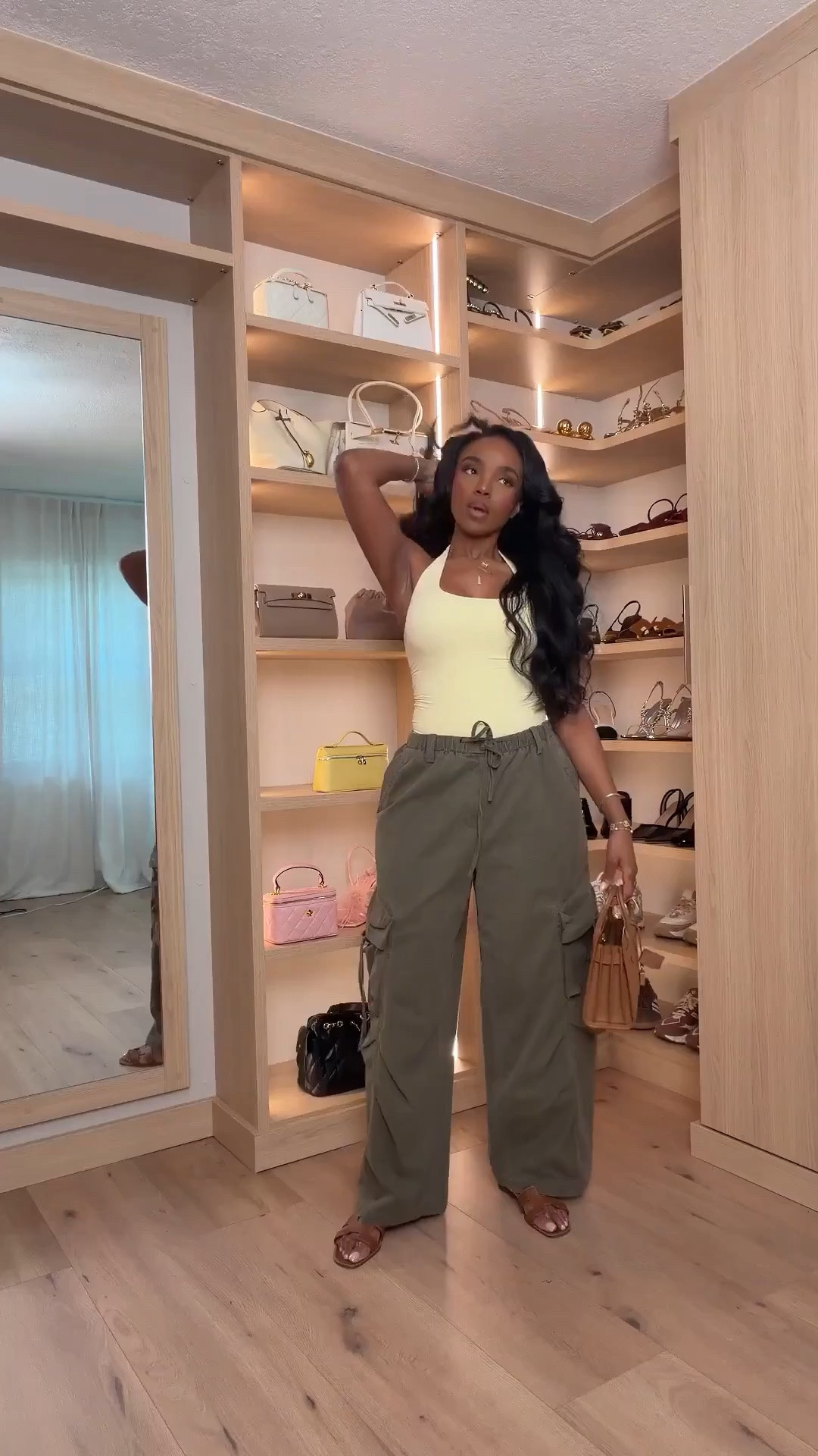 Scroll to shop this effortless everyday outfit featuring relaxed cargo-style pants paired with a fitted tank for an easy, elevated casual look. Pieces like these are perfect wardrobe staples you can mix and match with multiple tops and accessories, making them a smart long-term buy where the cost per wear keeps dropping.

Perfect for casual days, errands, travel outfits, weekend plans, or laid-back everyday styling.

5'4" | 138 lbs | 34D bust | 27" waist | 40" hips

Follow me on Instagram and You
