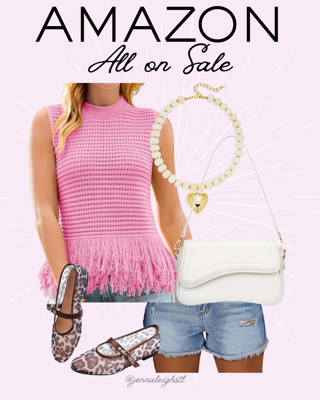 This entire look from Amazon is on sale right now. Loving all the effortless pieces and how easy this outfit is to mix, match, and wear all summer long. 

 #LTKootd #LTKSeasonal #LTKSaleAlert