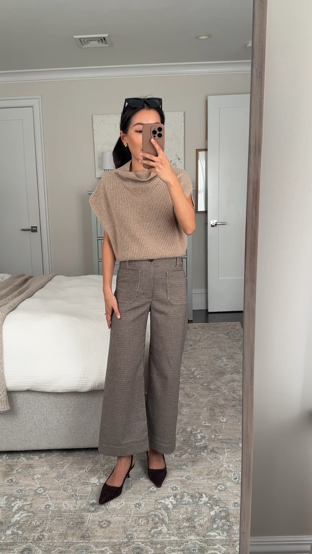 Anthro Black Friday sale early access!! Includes shoes, furniture, beauty , homegoods too 

JEAN30 for 30% off the website and if you spend $200 you get $50 back to use starting December 11 

• Colette crop houndstooth pants - very comfy 25 petite. Runs a tad small in this print so I’m in between sizes could also do 24P for snug fit . 

Also LOVE the stretch knit crop pair linked (I have 24P, runs slightly small)

• Enza cashmere poncho sweater vest xxs luxe elevated staple

 Fall winter outfit, petite friendly, Black Friday sale

#LTKSaleAlert #LTKPetite #LTKCyberWeek