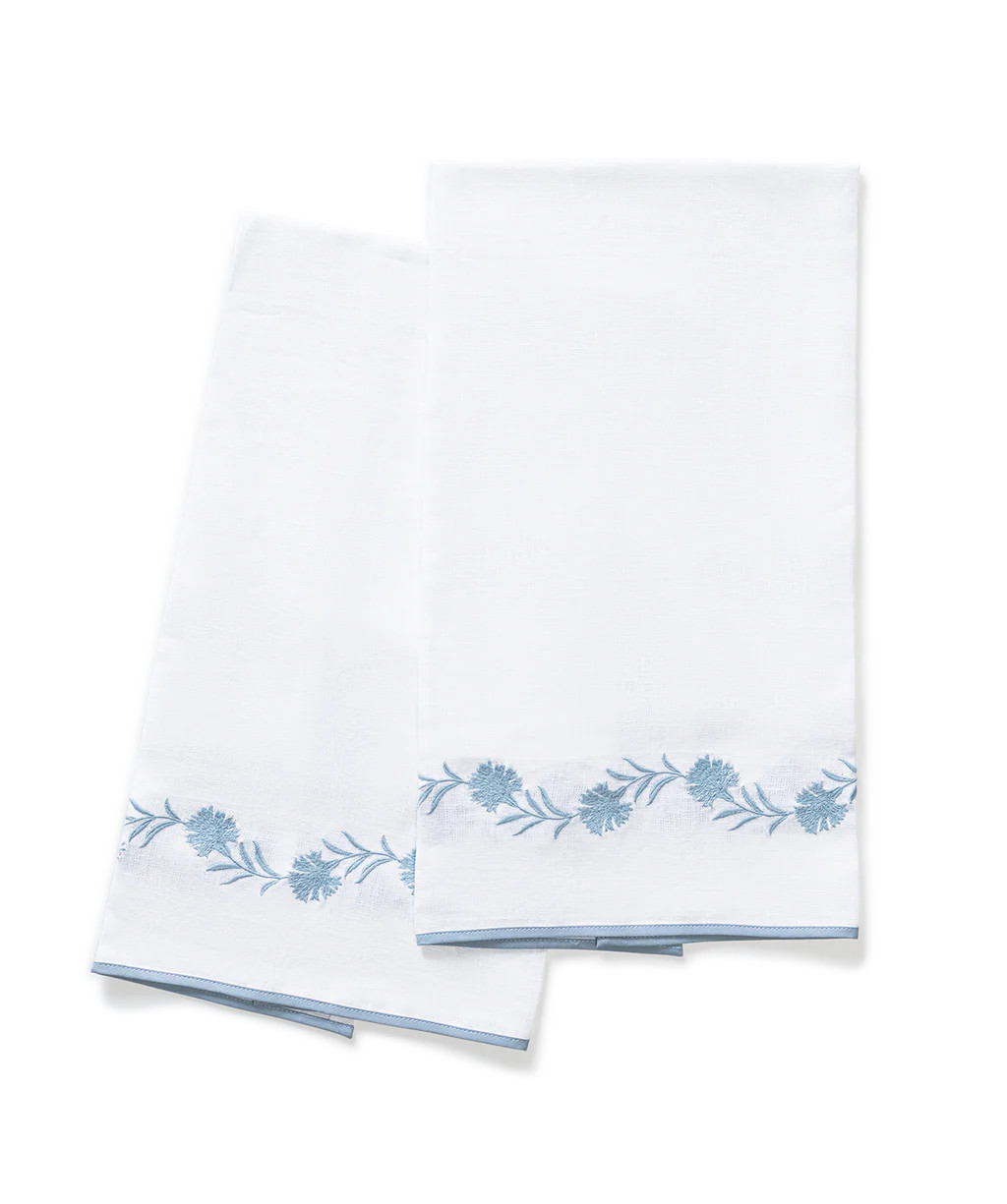 Daphne Guest Towels, Set of 2 | Over The Moon