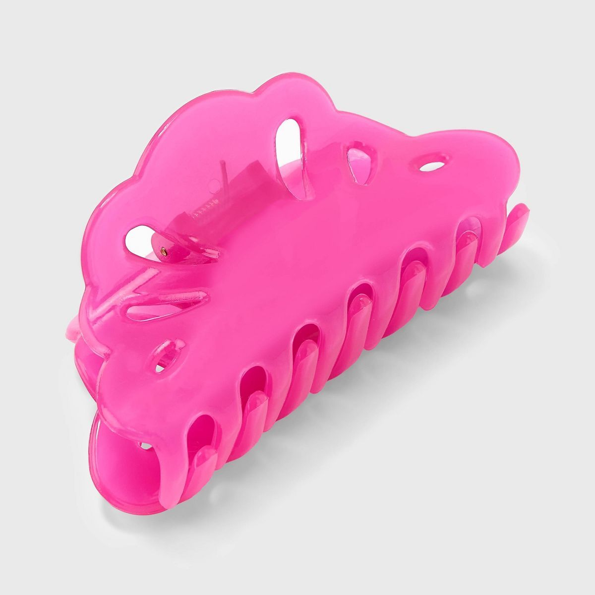 Scallop Claw Hair Clip - A New Day™ Pink | Target