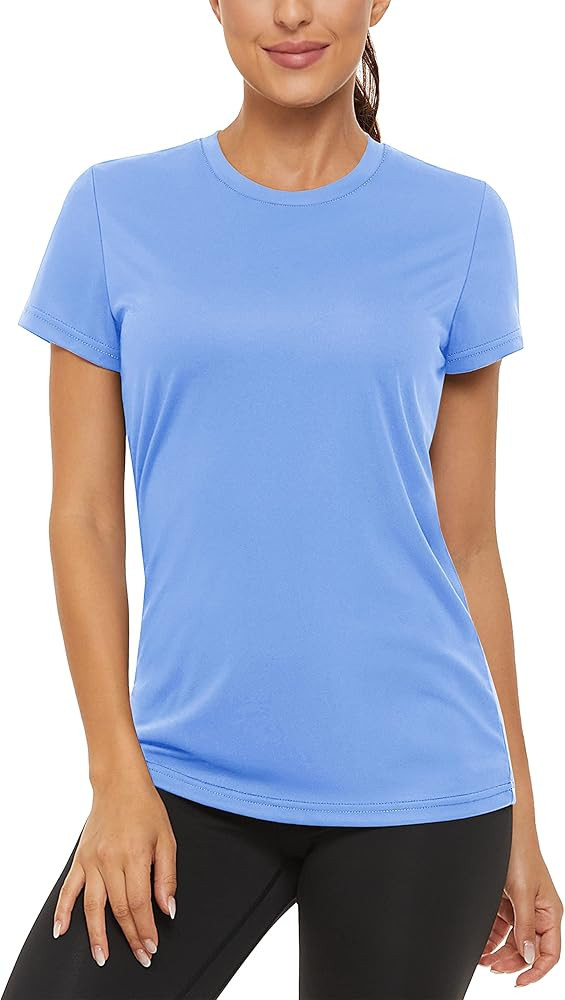 TACVASEN Women's Short Sleeve Shirts Sun Protection T-Shrit UPF 50+ Quick Dry Outdoor Yoga Runnin... | Amazon (US)