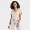 Click for more info about Women's Short Sleeve V-Neck T-Shirt - Universal Thread™