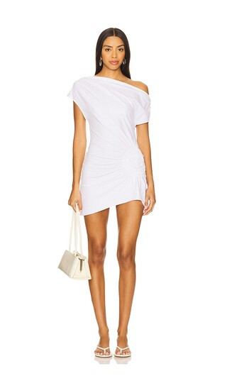 Olividae Mini Dress in White | Revolve Clothing (Global)