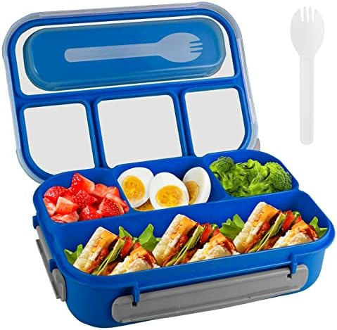 Bento Box Lunch Box Kids, Bento Box Adult Lunch Box, Lunch Containers for Adults/Kids/Toddler, 5 ... | Amazon (US)