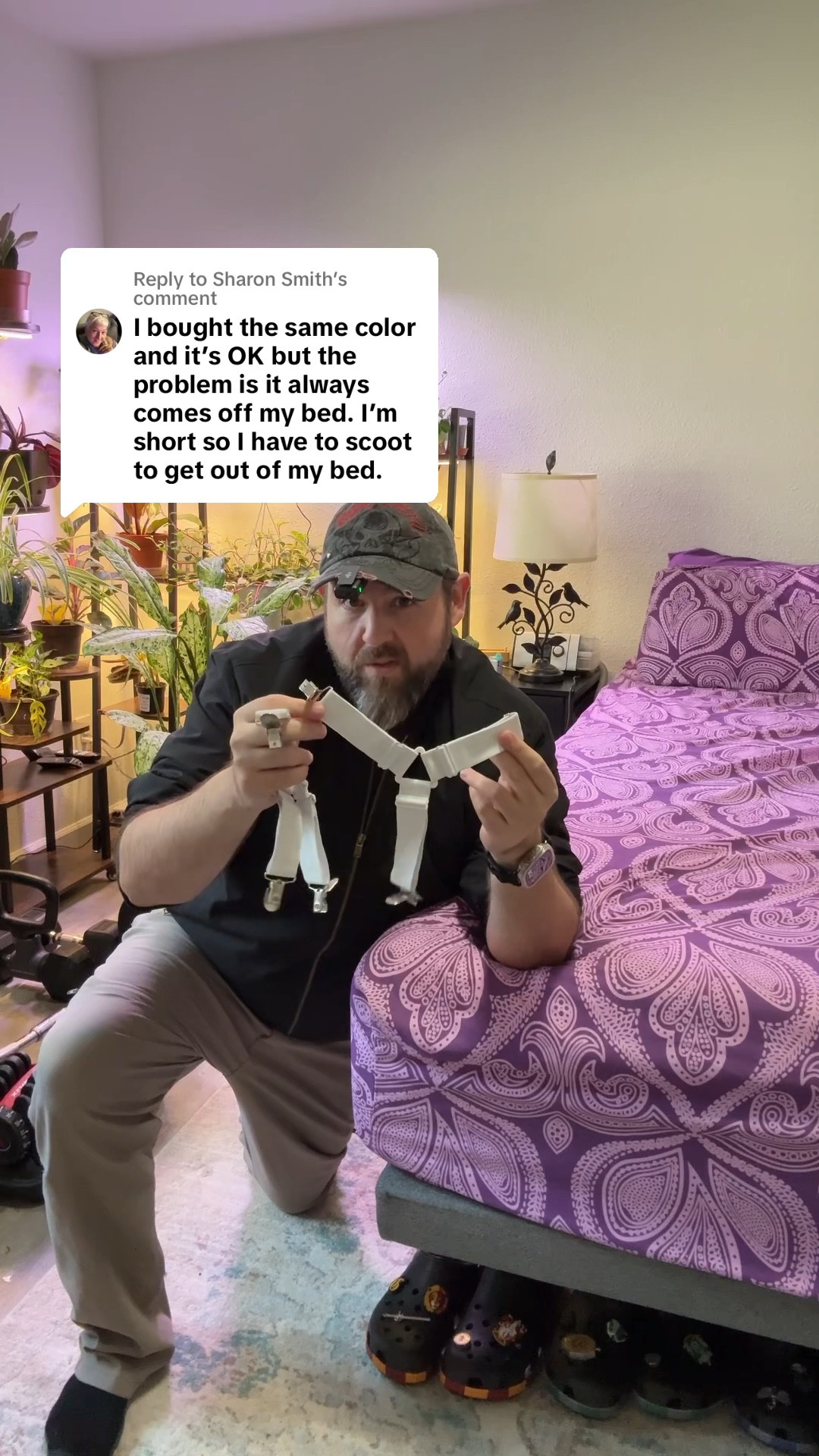 Bed sheet holder grippers to keep your sheets from coming up when you move around. #sheets #bedding 

#LTKHome #LTKU #LTKFamily