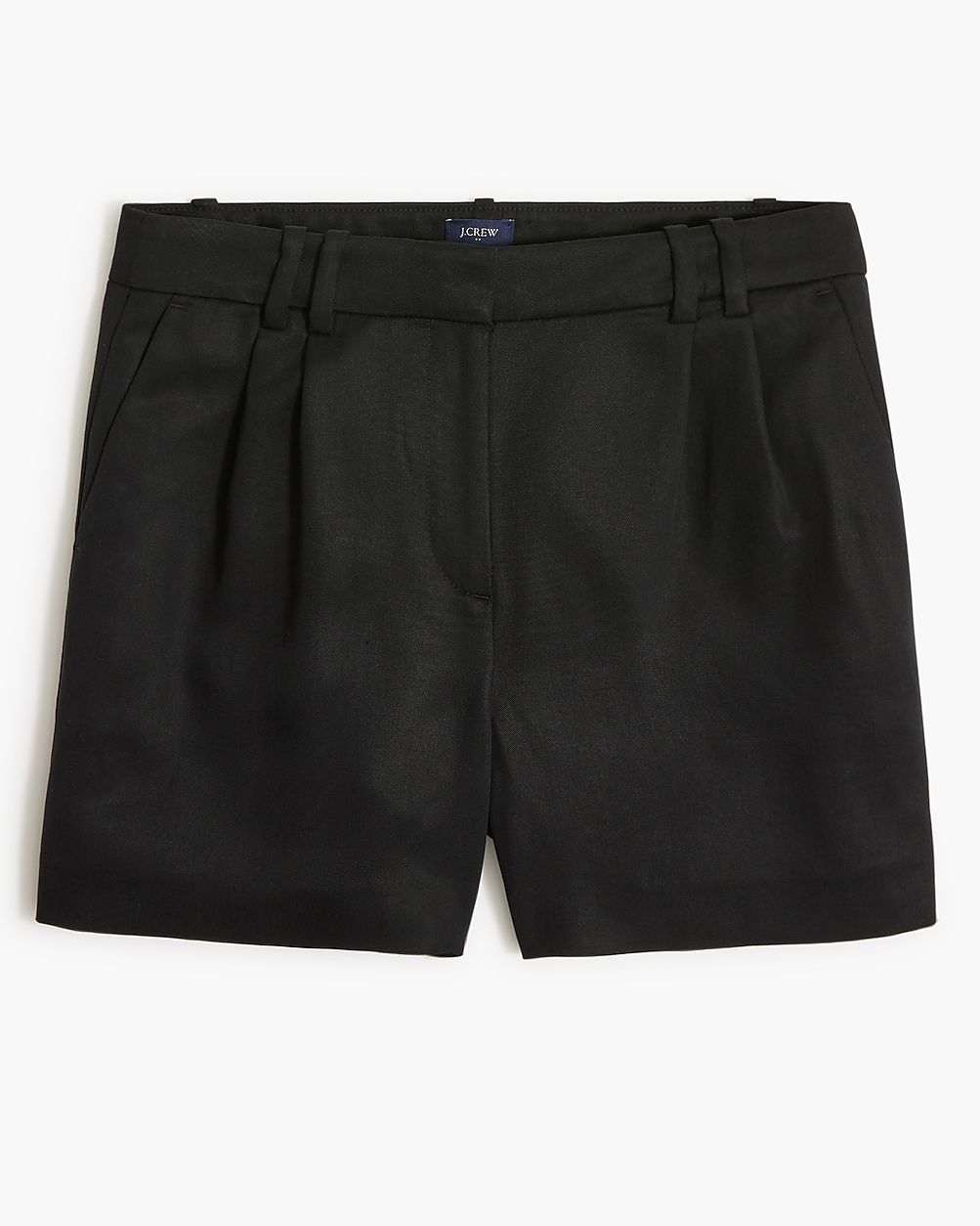 Refined twill pleated short | J.Crew Factory