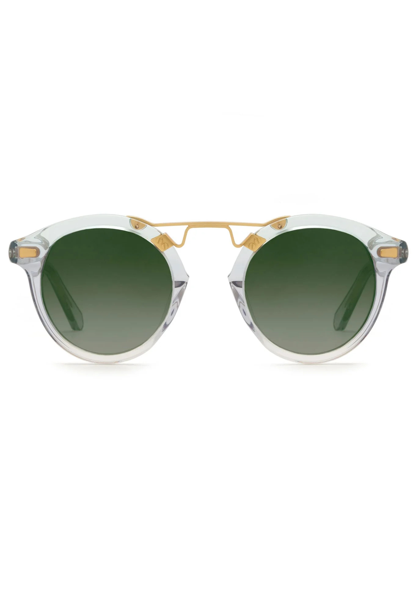 Camellia to Crystal 24K Mirrored | KREWE Eyewear