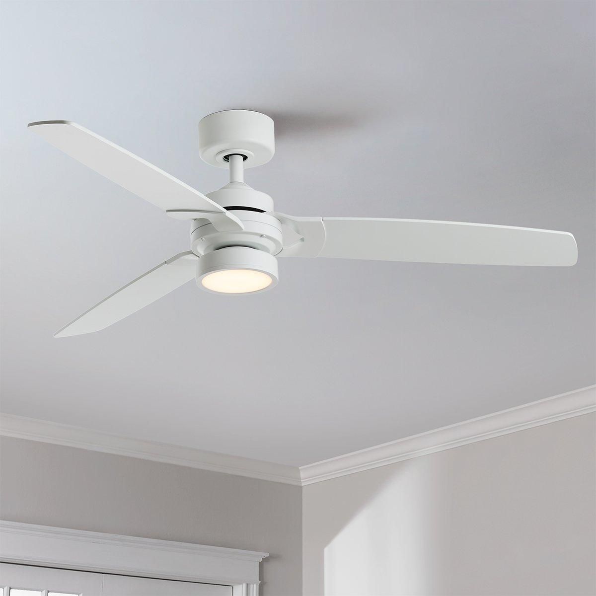 52" Deluxe Devereaux LED Ceiling Fan | Shades of Light