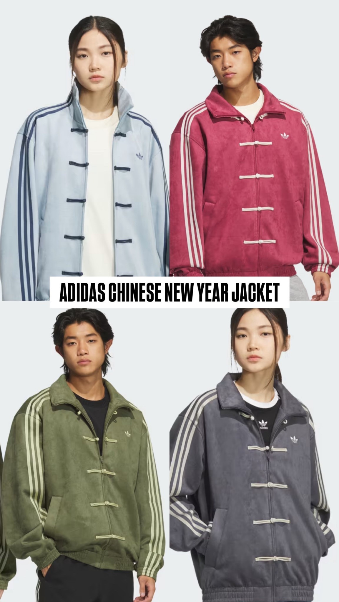 Adidas Chinese New Year jackets!!❤️

#adidas #chinesenewyear #asian #streetstyle #jacket #casual #activewear #streetwear #sportswear @adidas 

#LTKSeasonal #LTKActive #LTKootd