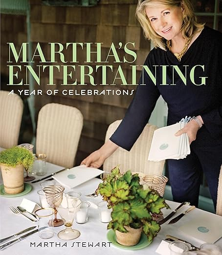 Martha's Entertaining: A Year of Celebrations      Hardcover – October 25, 2011 | Amazon (US)