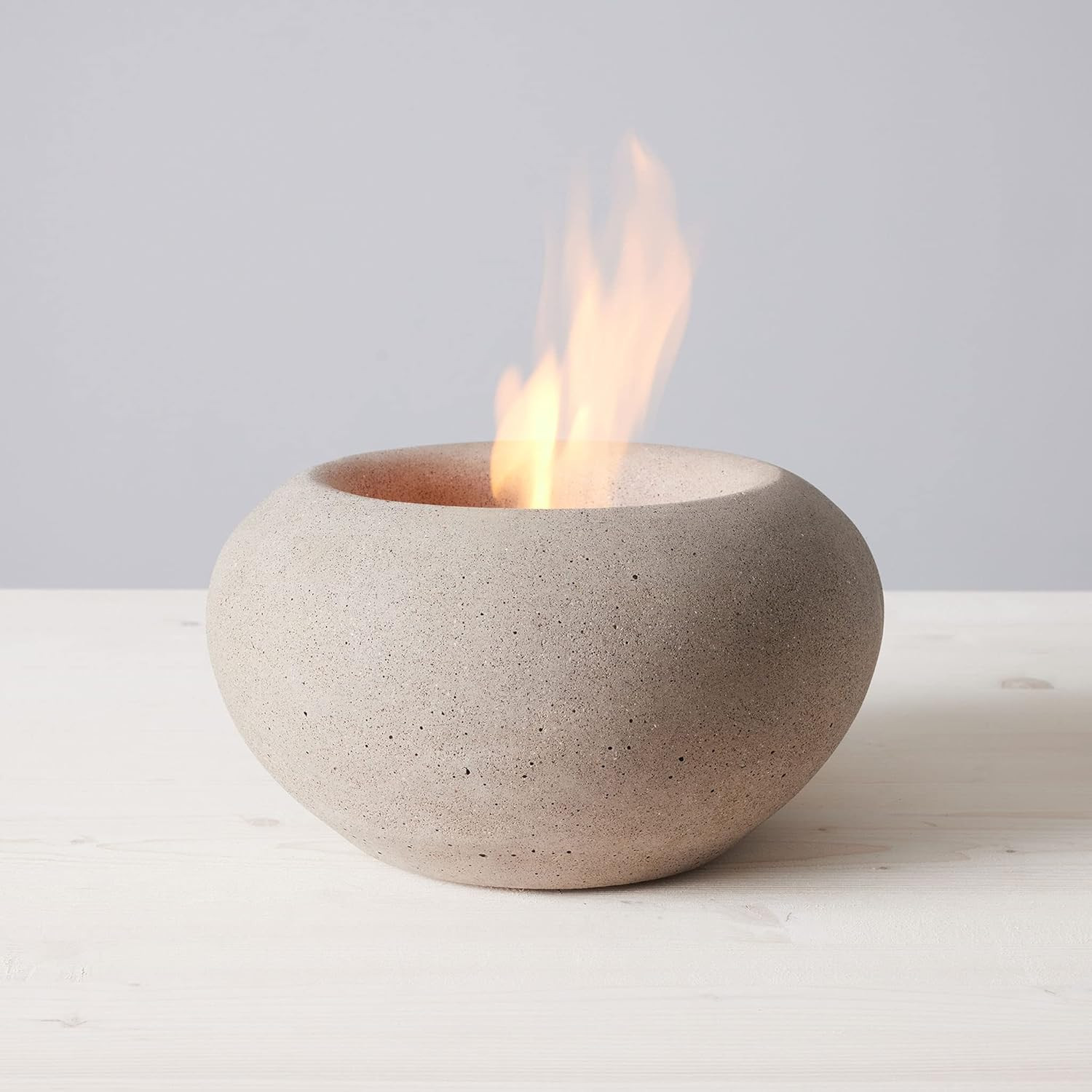 TerraFlame Stone Fire Bowl Table Top | Portable Concrete Fire Pit for Indoor and Outdoor | 1 Gel ... | Amazon (US)