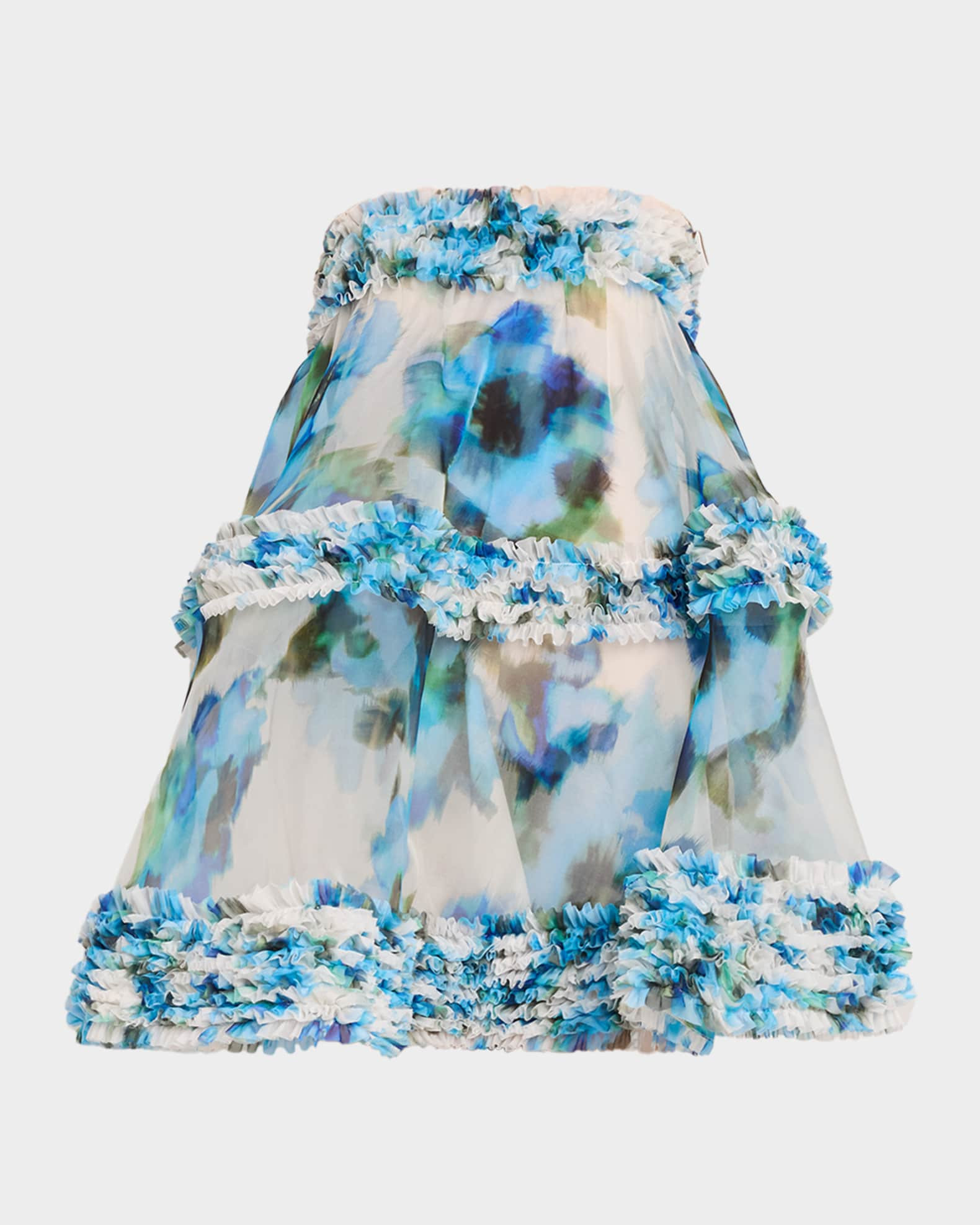 Alchemy Ruffle Mini Dress | Neiman Marcus