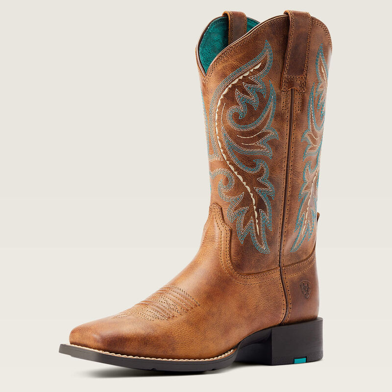 Round Up Back Zip Western Boot | Ariat (US)