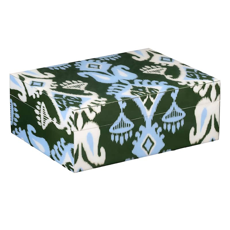 Blue Design Decal Box, 8x6 | At Home