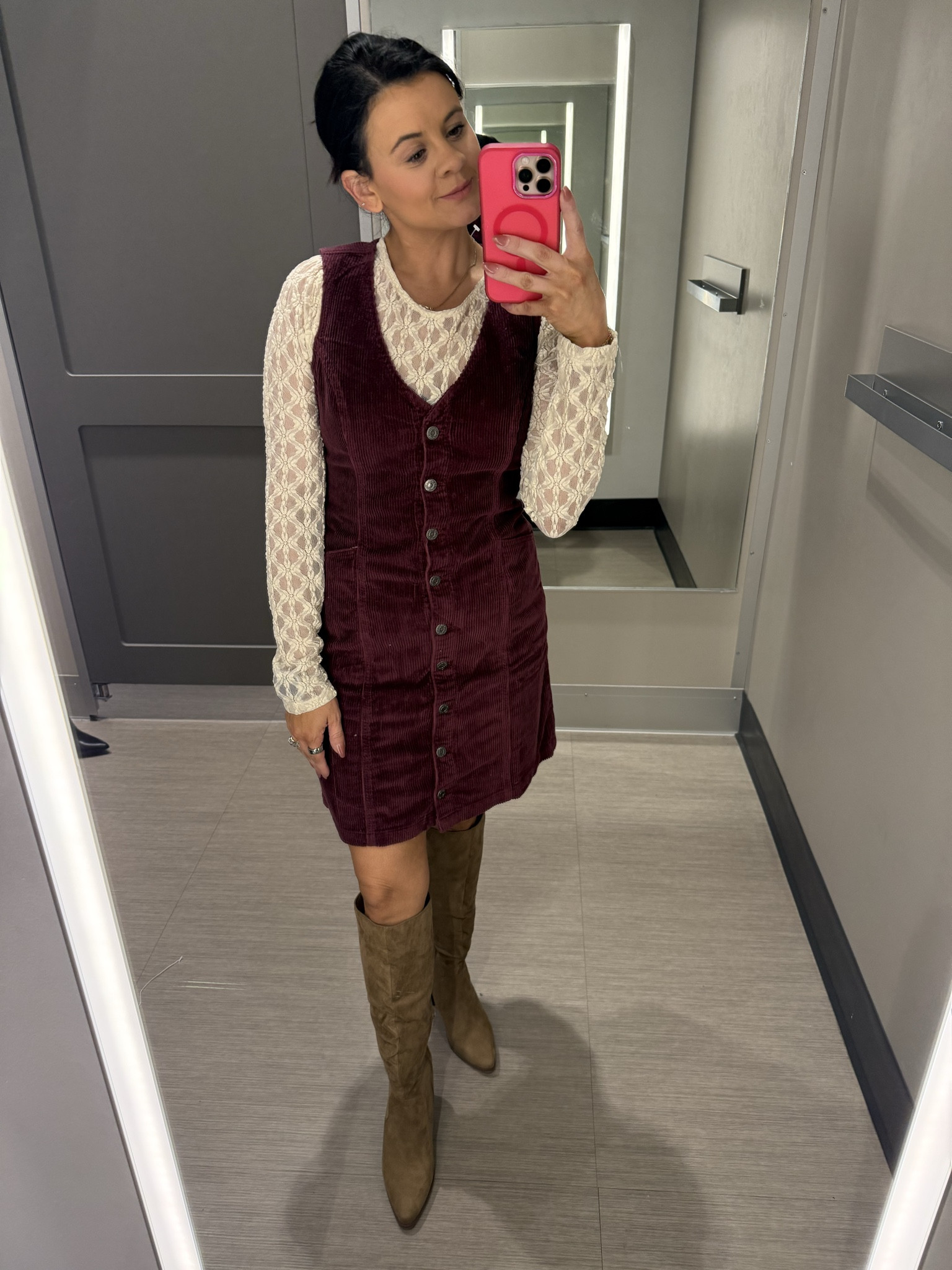 Lace Top: Medium 
Dress: Small


#LTKHoliday #LTKootd #LTKGiftGuide