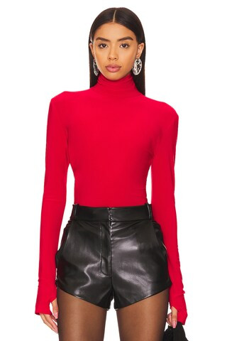 Norma Kamali x REVOLVE Turtle Top in Tiger Red from Revolve.com | Revolve Clothing (Global)