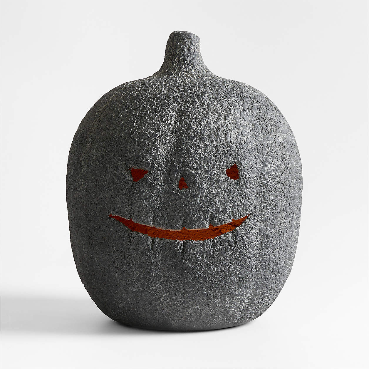 Jack-O-Lantern Large Ficonstone Lantern 16" + Reviews | Crate & Barrel | Crate & Barrel