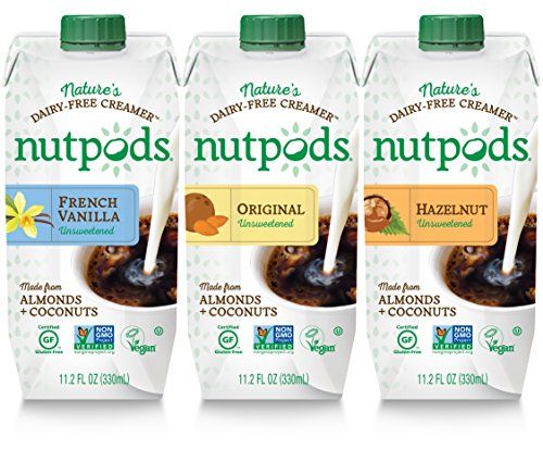 nutpods Unsweetened Dairy-Free Creamer (Variety Pack, 3-pack) | Amazon (US)