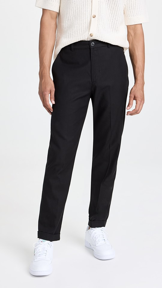 Tapered Cuffed Trousers | Shopbop
