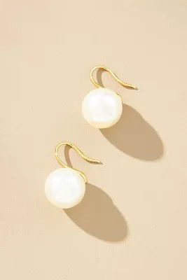 Pearl Hook Earrings | Anthropologie (US)