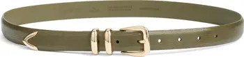 Sutton Croc-Embossed Belt | Nordstrom