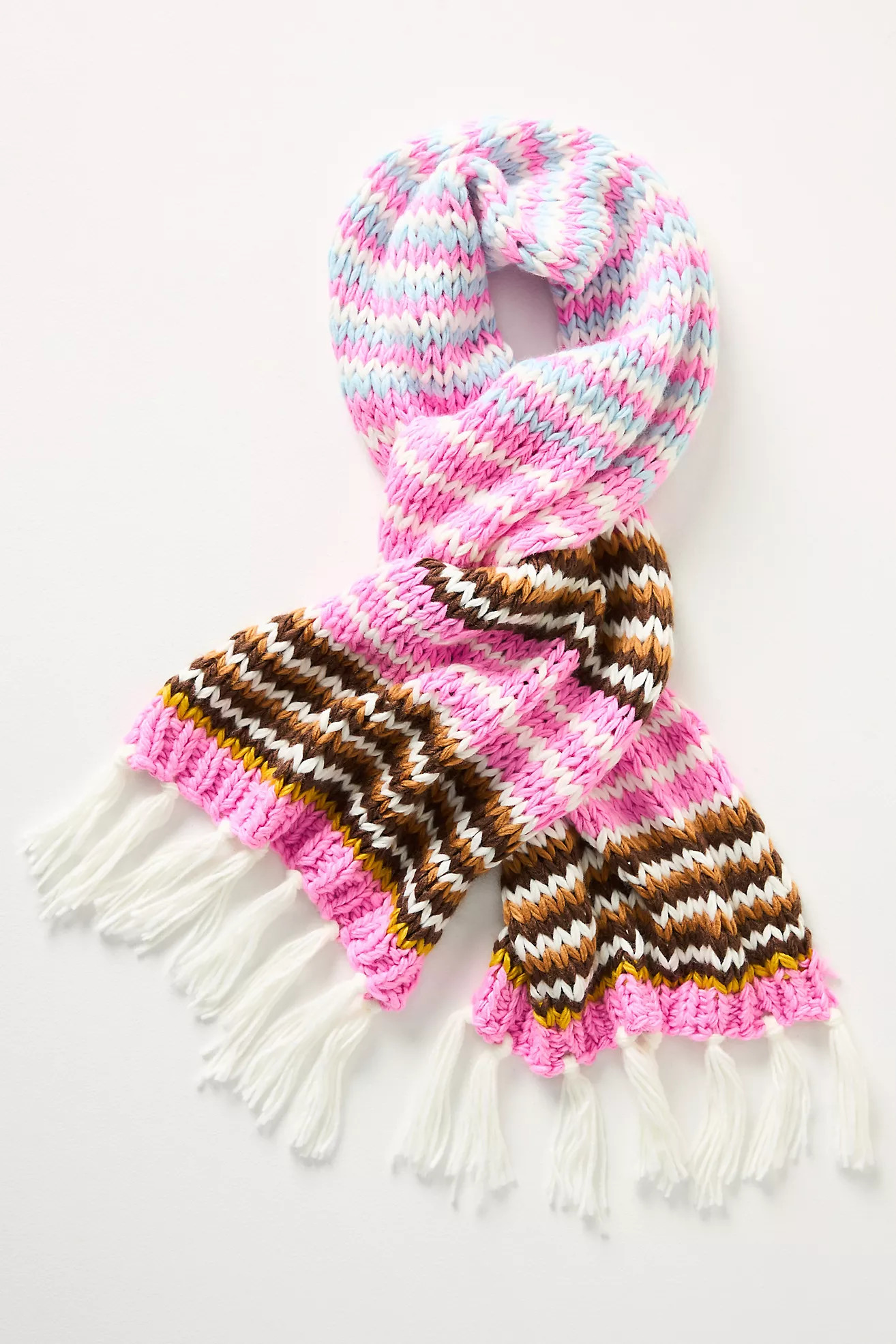 By Anthropologie Stripe Knit Scarf | Anthropologie (US)