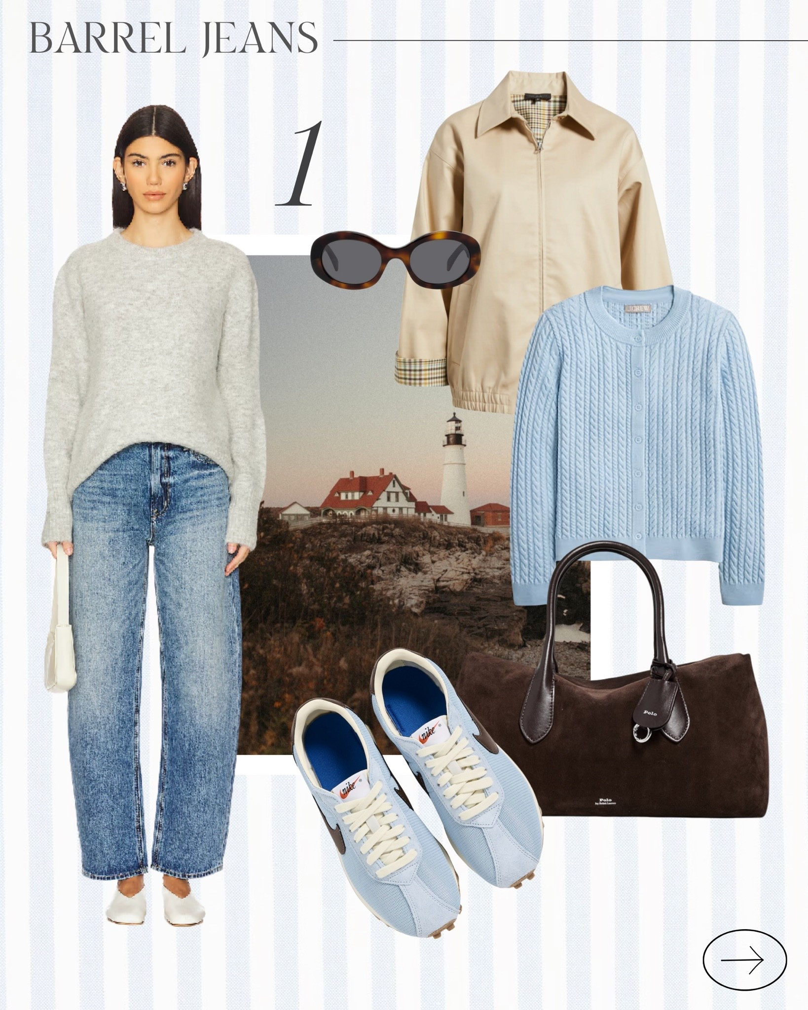 Transform your wardrobe with this one trend item! Even I have hopped on the barrel jean trend and linked some great options!!

#LTKStyleTip #LTKOver40 #LTKPetite