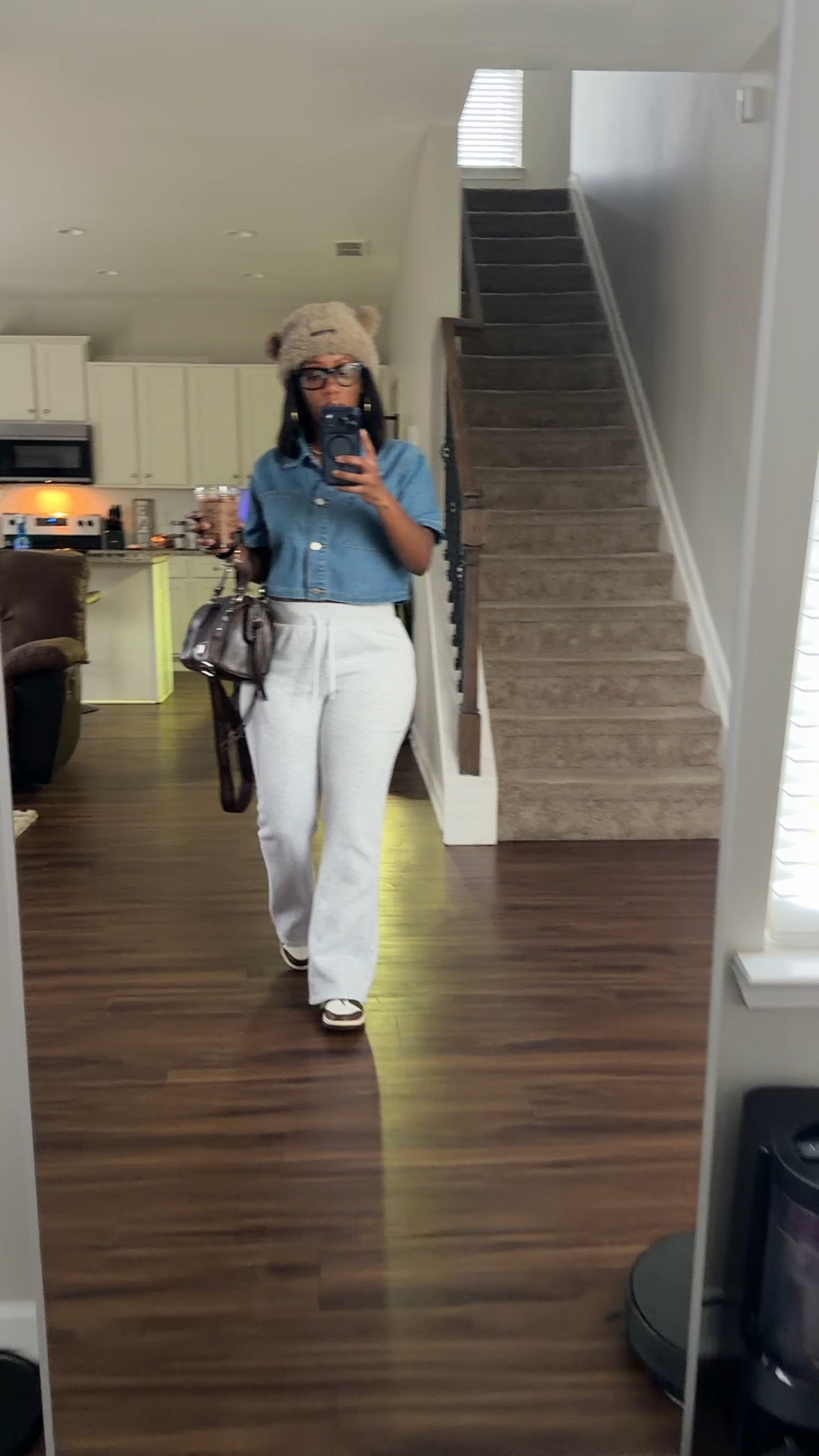 I’m getting ready to go to Walmart, here’s what I’m wearing to run errands in.
Shirt: size small
Pants: size medium 

#LTKootd #LTKOver40 #LTKPetite