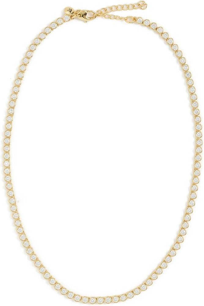 Madewell Women's The Tennis Collection Bezel Set Crystal Necklace | Amazon (US)