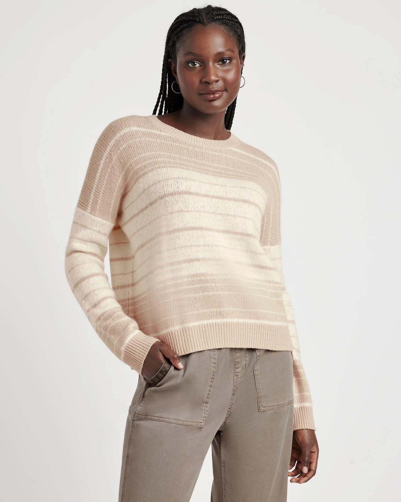 Kennedy Cashblend Striped Sweater | Splendid