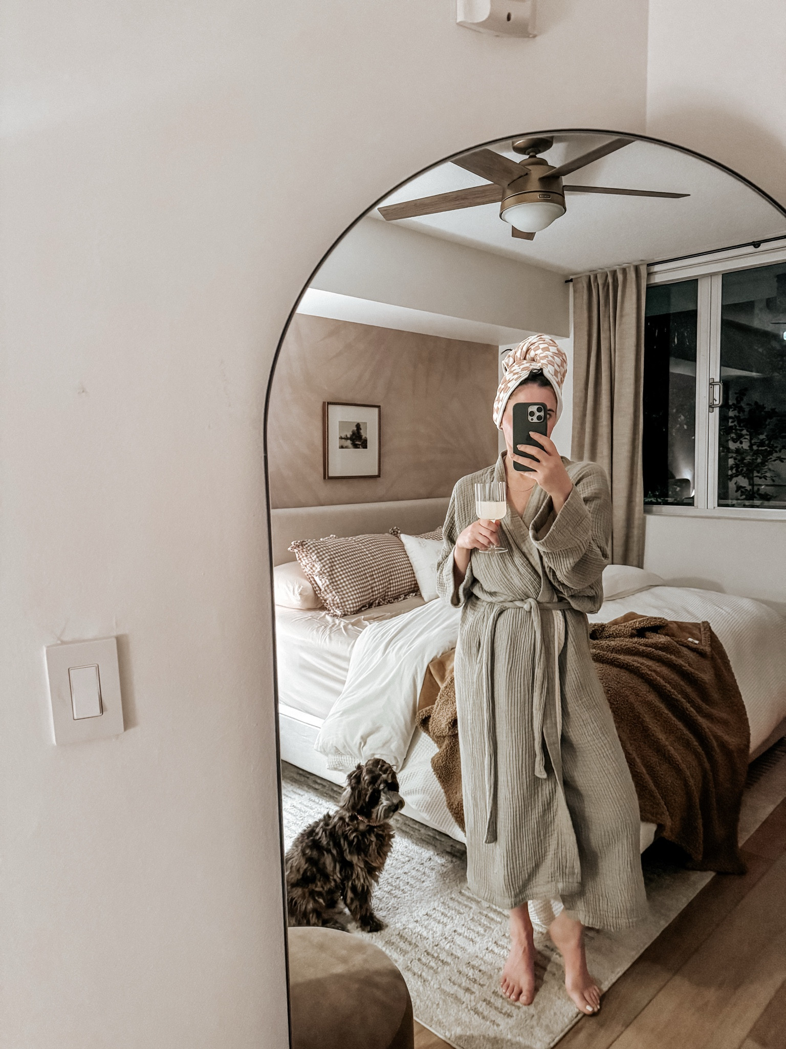 Fav robe and cute new checkered hair towel 🧖🏻‍♀️

#LTKGiftGuide #LTKBeauty #LTKStyleTip