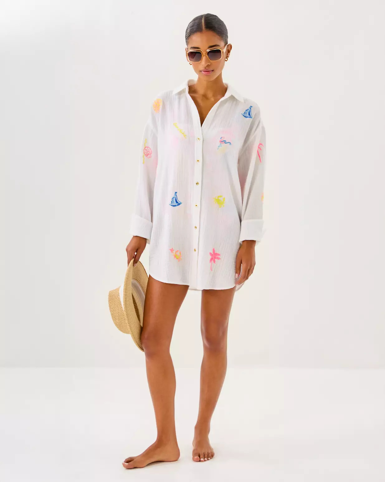 Kwitney Long Sleeve Cover-Up | Lilly Pulitzer