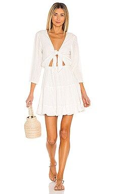 L*SPACE Stay Golden Dress in White from Revolve.com | Revolve Clothing (Global)