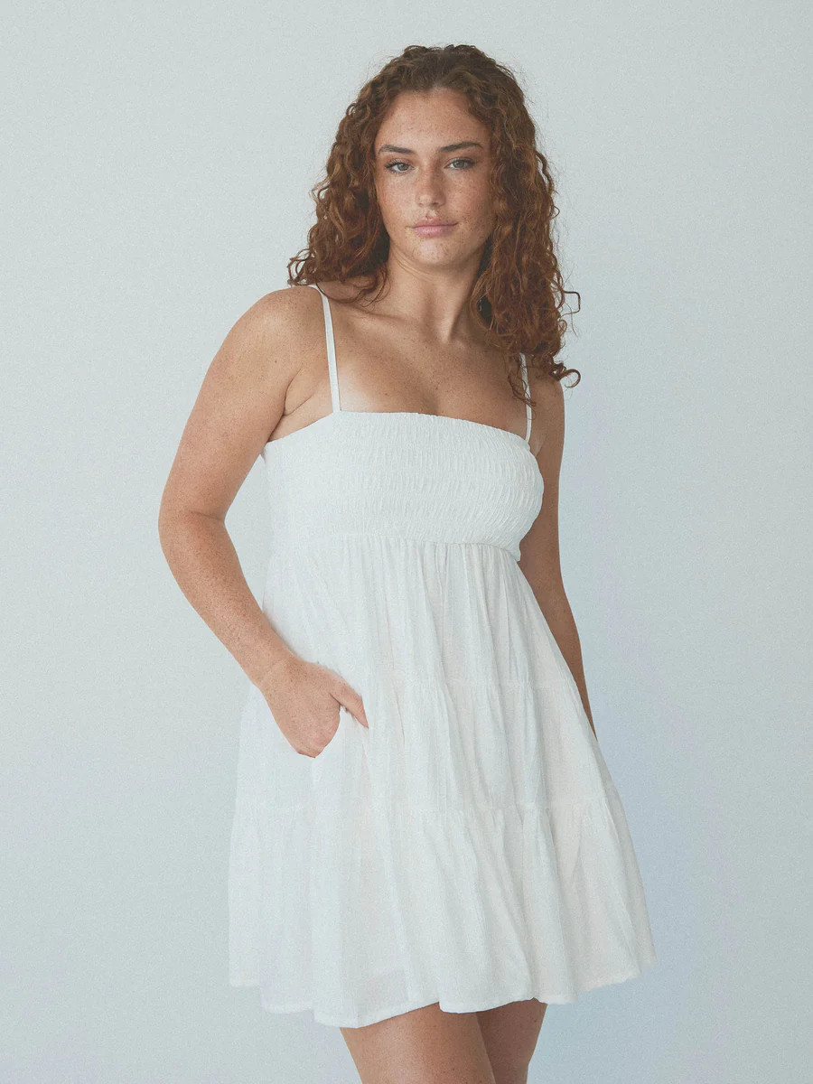 Tiered Mini Brami Dress | Klassy