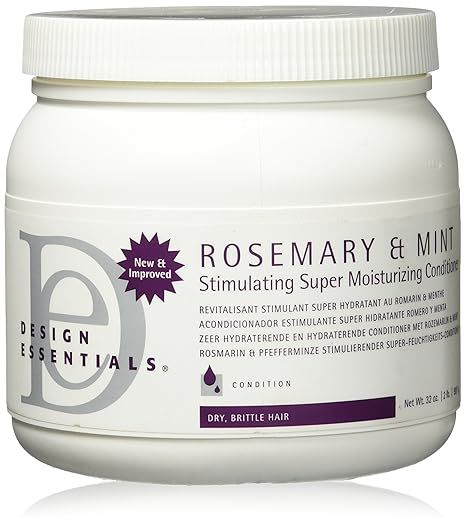Design Essentials Rosemary and Mint Stimulating Super Moisturizing Conditioner with Aloe Vera, 32... | Amazon (US)