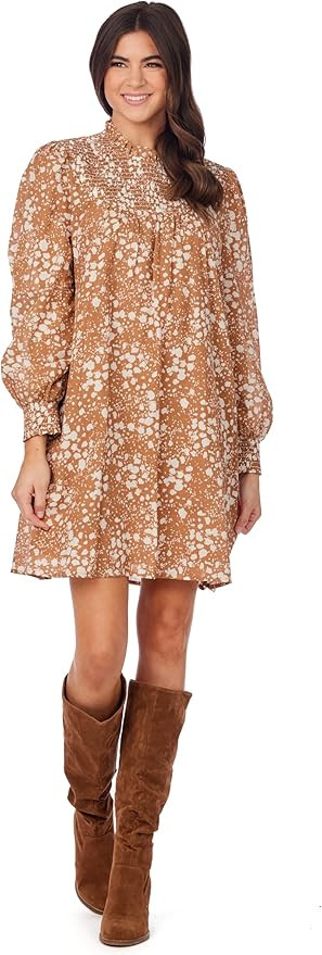 Mud Pie Women Bennington Smocked Dress | Amazon (US)