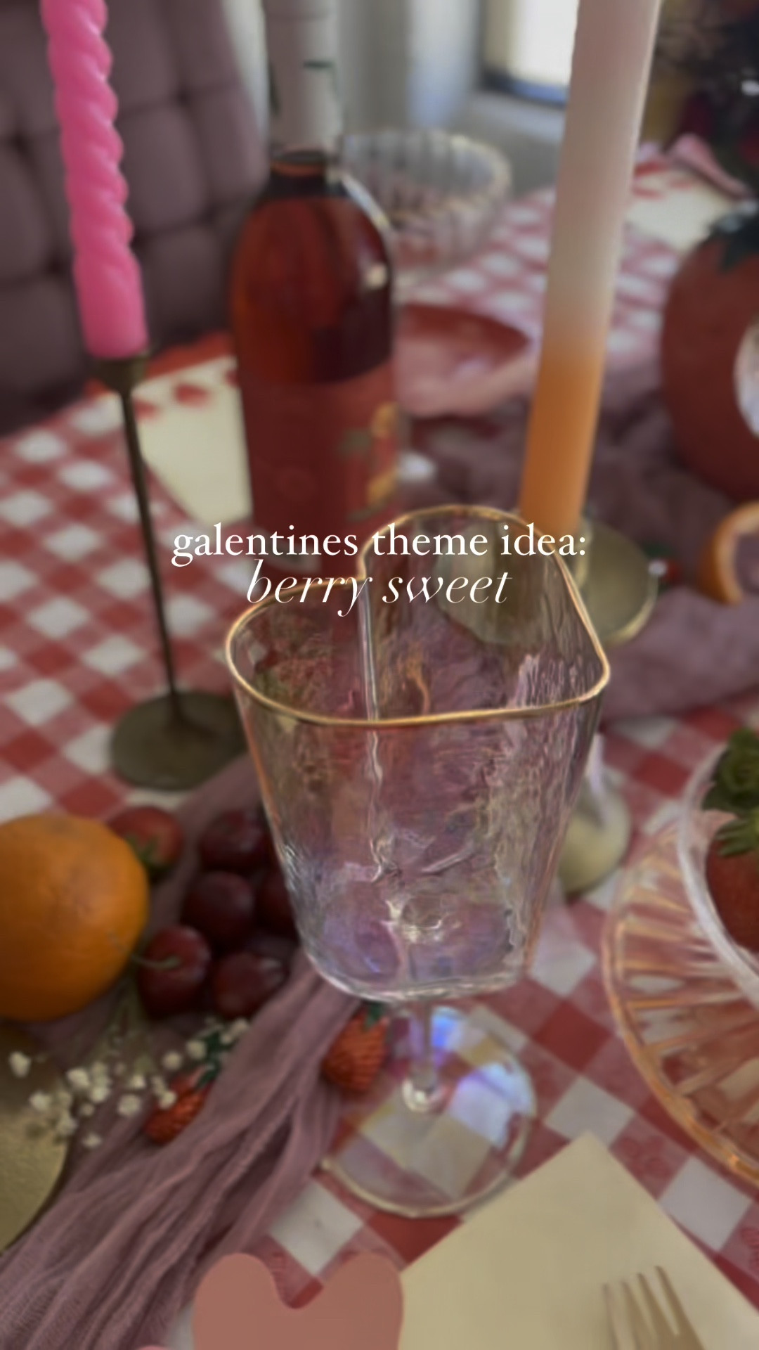 Galentines theme idea 💘🍓