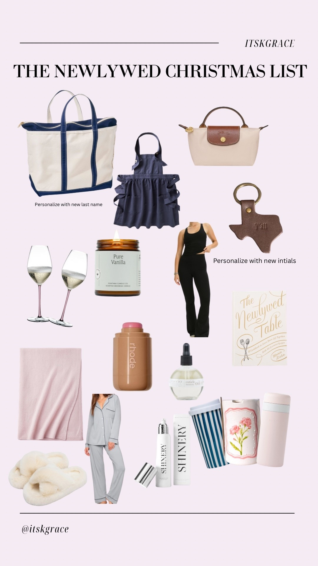 Wish List Ideas for the Newlywed. 

#LTKHoliday #LTKWedding #LTKGiftGuide