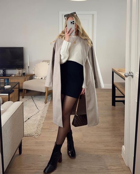 Ways to wear a neutral woo coat
my necklace is Monica Vinader and my boots are old Topshop - similar ones linked below! 

#LTKitbag #LTKeurope #LTKstyletip
