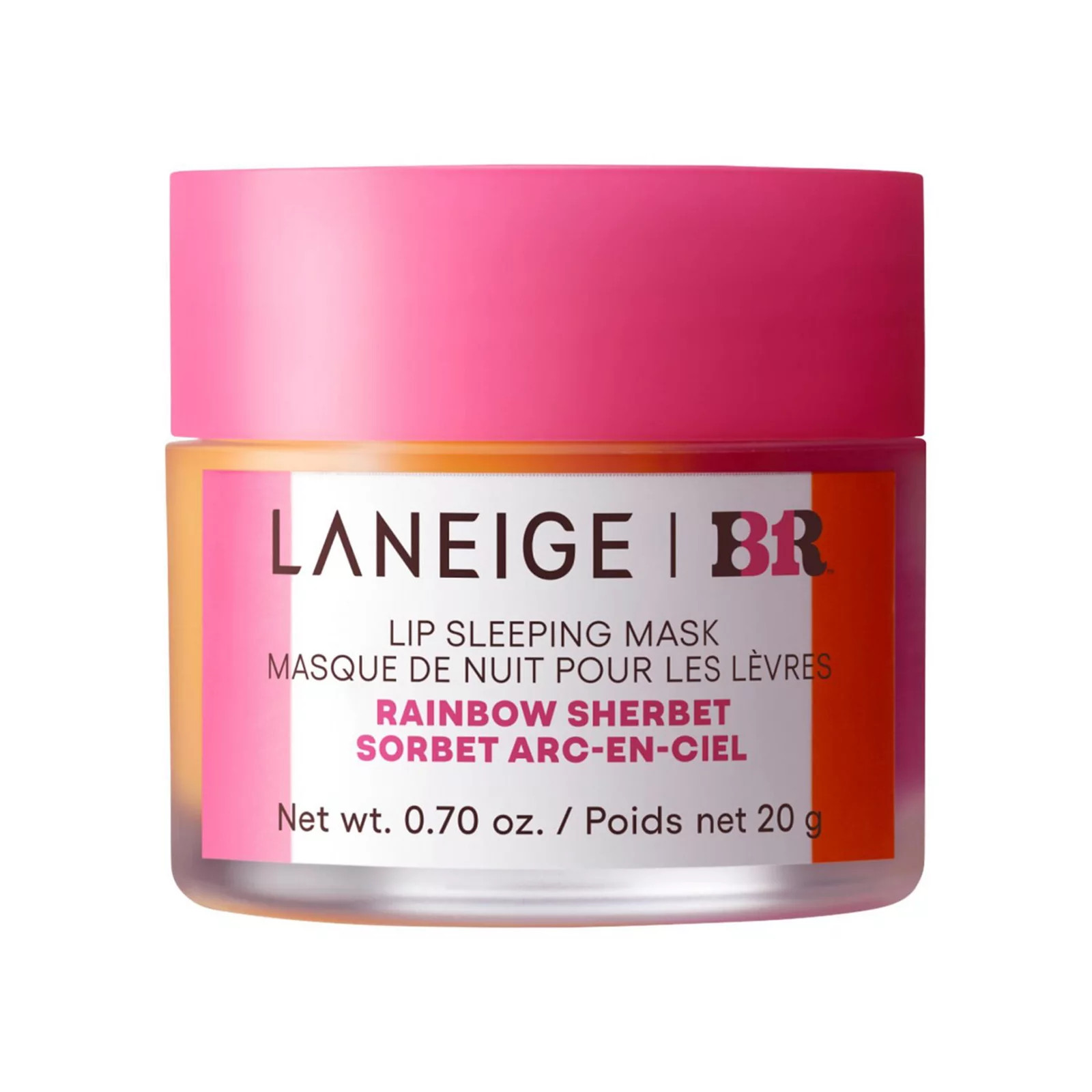LANEIGE Lip Sleeping Mask Intense Hydration with Vitamin C, Size: .7Oz, Baskin Robbins Rainbow | Kohl's
