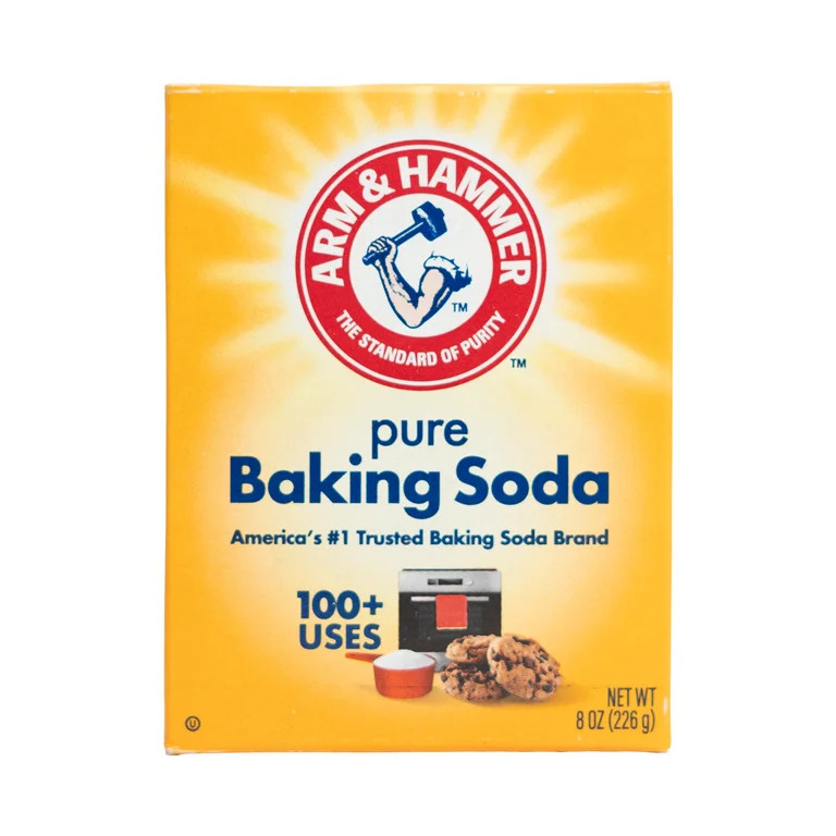 ARM & HAMMER Pure Baking Soda, For Baking, Cleaning & Deodorizing, 8 oz Box - Walmart.com | Walmart (US)