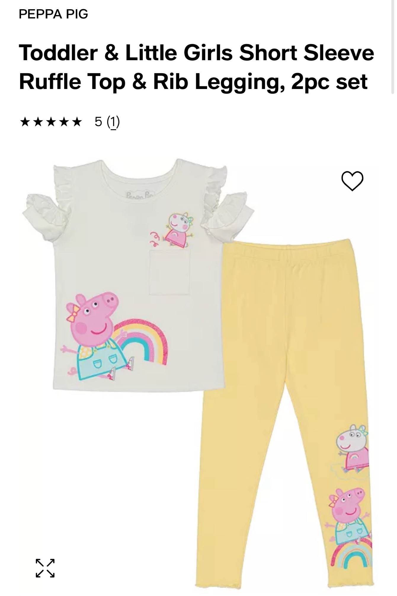 Toddler peppa outfit 

#LTKBacktoSchool