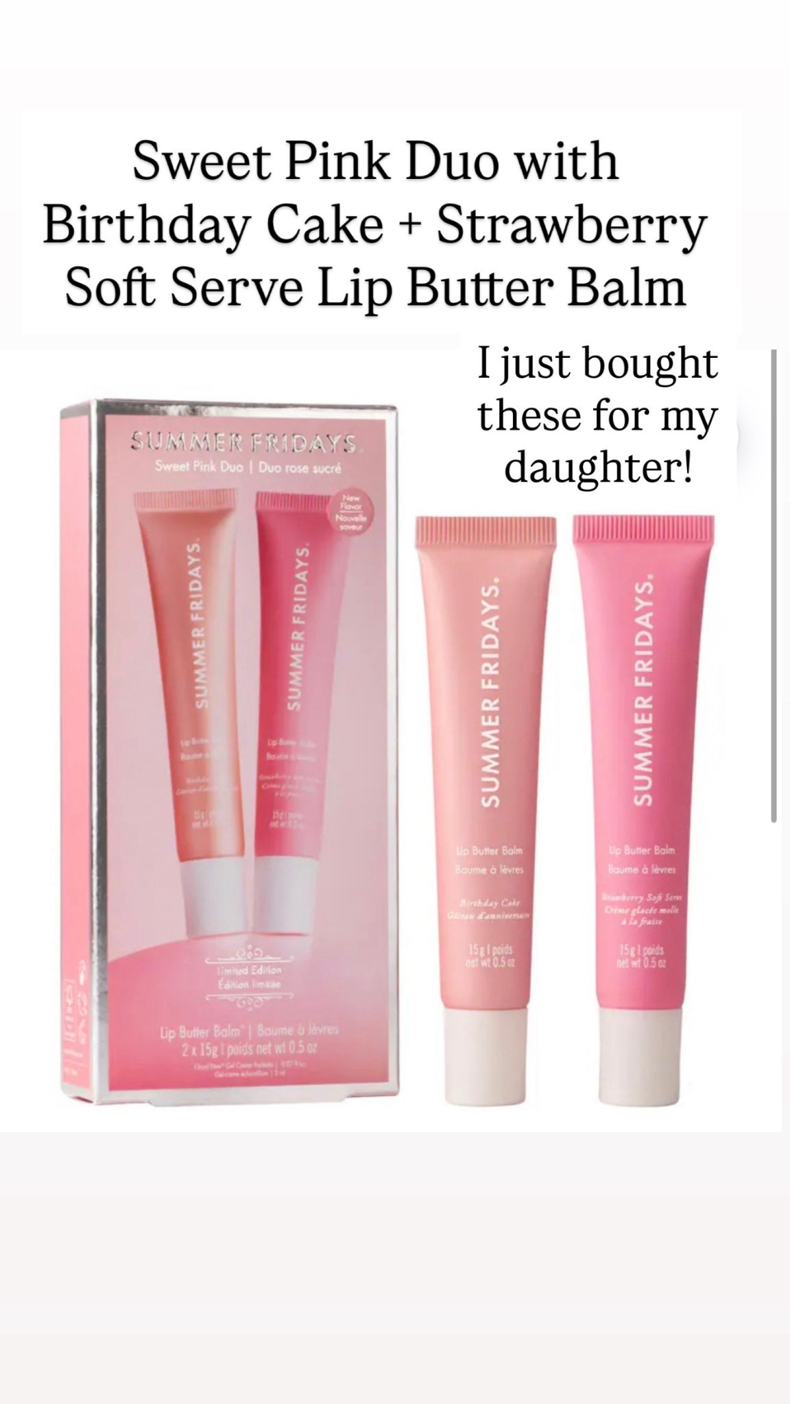 Summer Fridays Sweet Pink Duo 🩷

#LTKBeauty